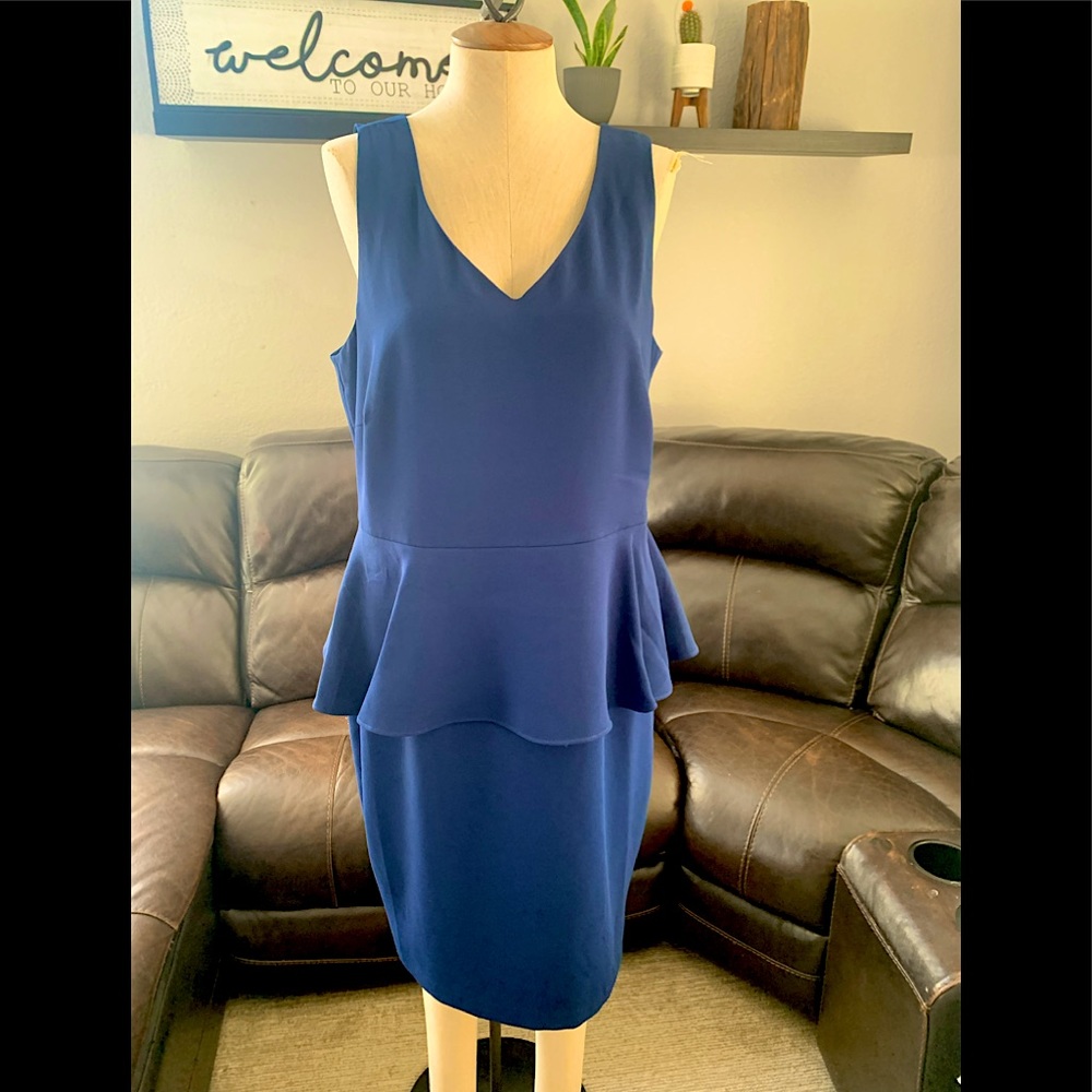 Women’s special occasion dress from Forever 21 Navy Blue Plus Size XL NWT